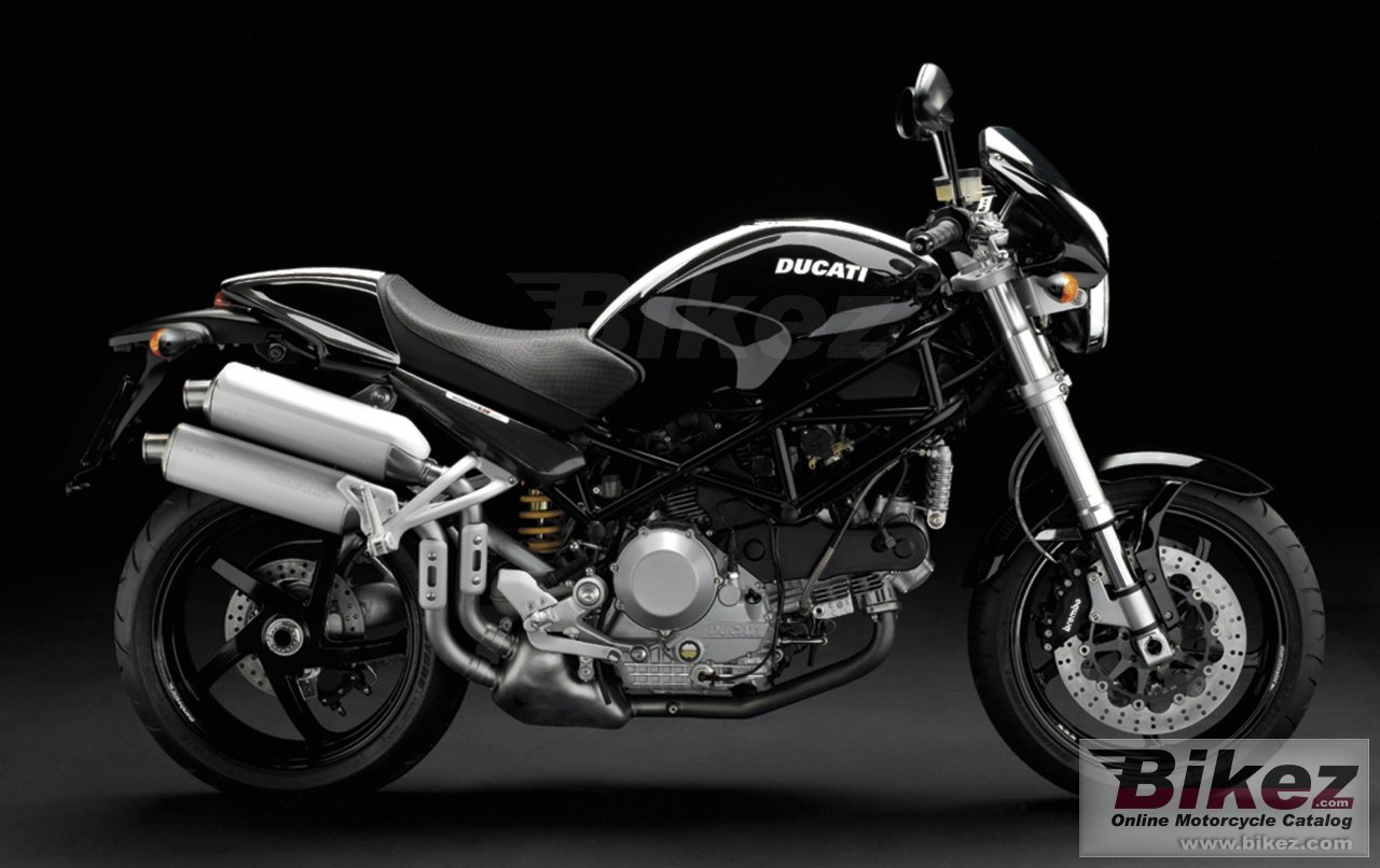 Big Ducati monster s2r 1000 picture and wallpaper from Bikez.com